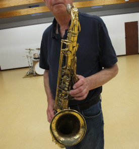 The golden saxophone